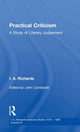 Book cover of: Practical Criticism V 4