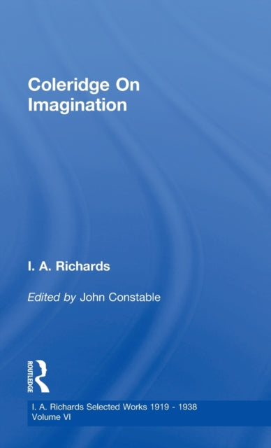 Book cover of: Coleridge On Imagination V 6. By: John Constable