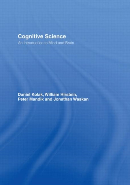 Book cover of: Cognitive Science. By: Daniel Kolak