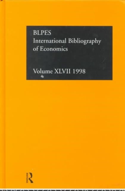 Book cover of: IBSS: Economics: 1998. By: Compiled by the
