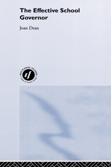 Book cover of: Effective School Governor