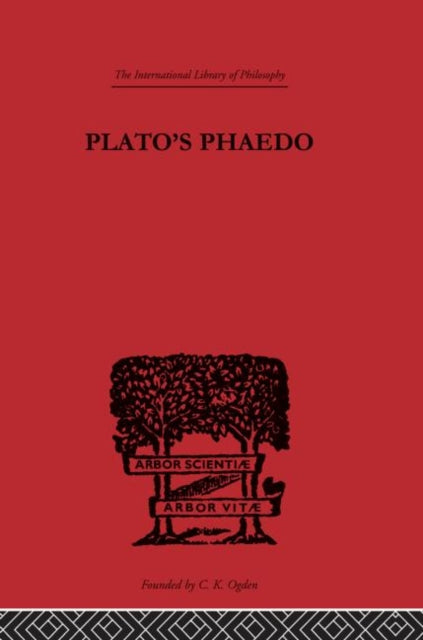 Book cover of: Plato's Phaedo. By: Richard Stanley Harold Bluck
