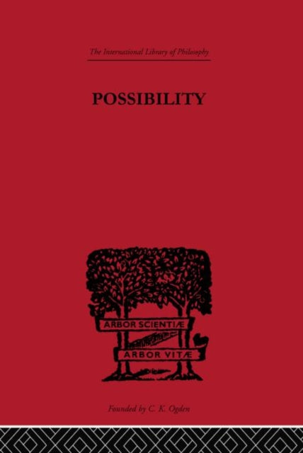 Book cover of: Possibility. By: Scott Buchanan