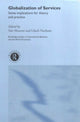 Book cover of: Globalization of Services. By: Yair Aharoni