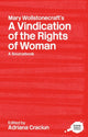 Book cover of: Mary Wollstonecraft's A Vindication of the Rights of Woman. By: A. Craciun