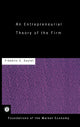 Book cover of: Entrepreneurial Theory of the Firm. By: F. Sautet