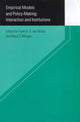 Book cover of: Empirical Models and Policy Making. By: Mary Morgan-Vanroyen