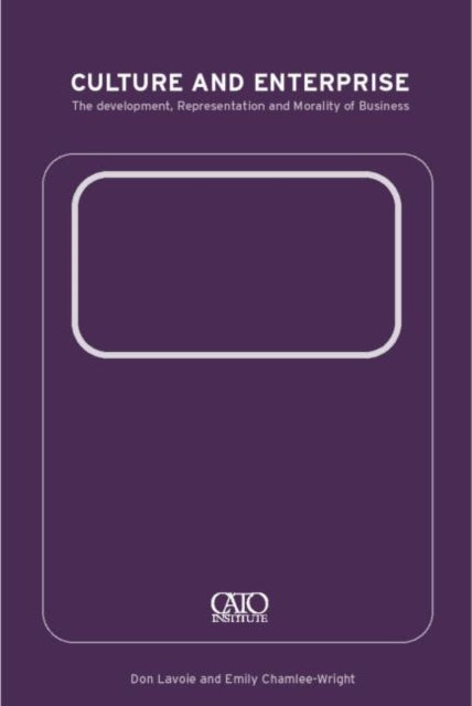 Book cover of: Culture and Enterprise. By: Chamlee-Wright