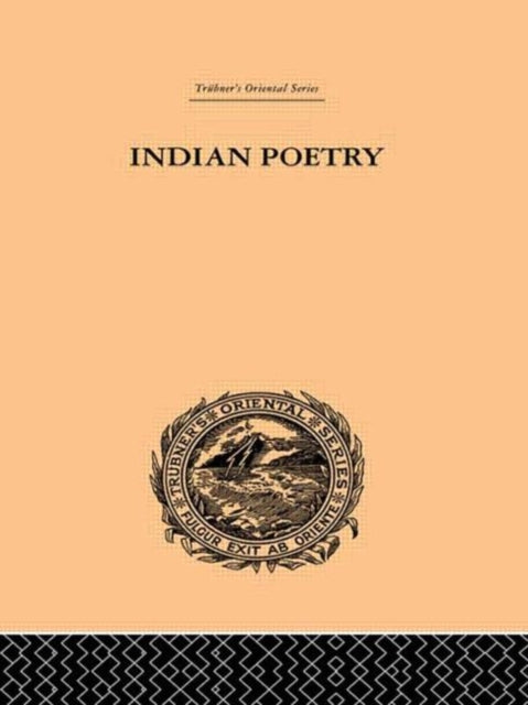 Book cover of: Indian Poetry. By: Edward Arnold