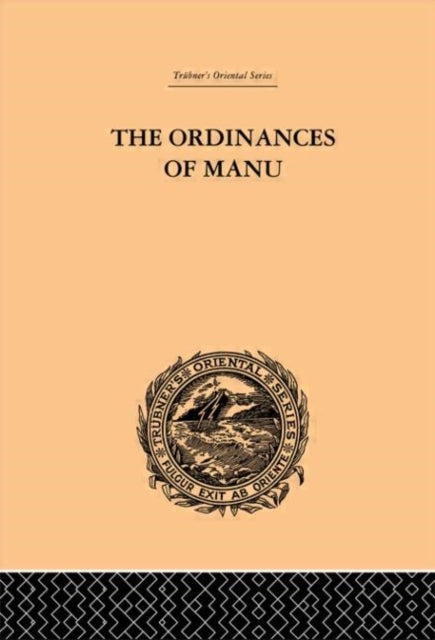 Book cover of: Ordinances of Manu. By: Arthur Burnell