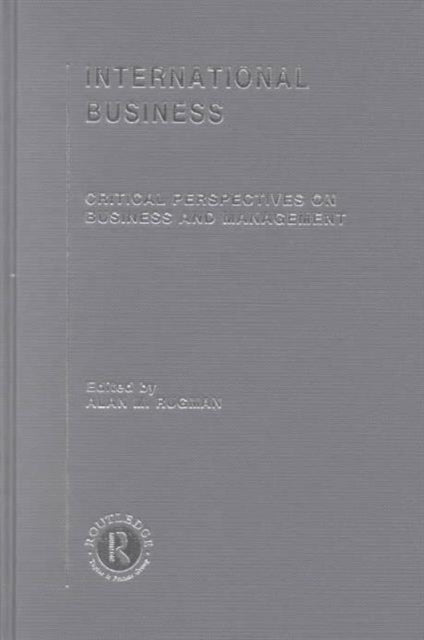 Book cover of: International Business. By: Alan Rugman