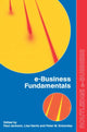 Book cover of: e-Business Fundamentals. By: Paul Jackson