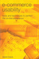 Book cover of: E-Commerce Usability. By: David Travis