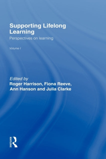 Book cover of: Supporting Lifelong Learning. By: Roger Harrison