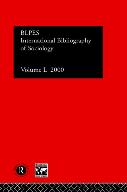 Book cover of: IBSS: Sociology: 2000 Vol.50. By: Brit Lib Pol &