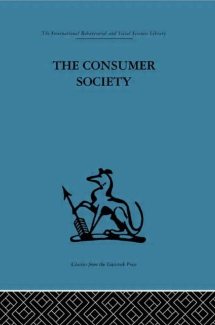 Book cover of: Consumer Society. By: I. R. C. Hirst