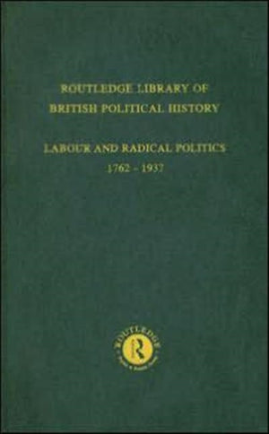 Routledge Library of British Political History