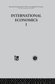 Book cover of: A: International Economics I. By: J. Lesourne