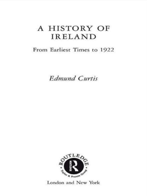 Book cover of: History of Ireland