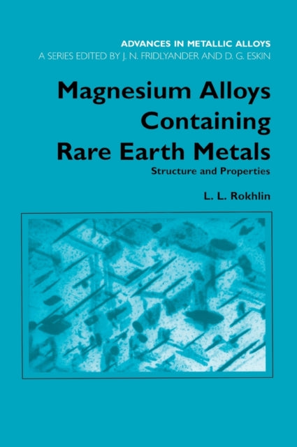 Book cover of: Magnesium Alloys Containing Rare Earth Metals