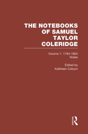 Coleridge Notebooks V1 Notes