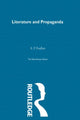 Book cover of: Literature and Propaganda. By: Foulkes