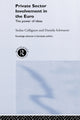 Book cover of: Private Sector Involvement in the Euro. By: S. Collignon