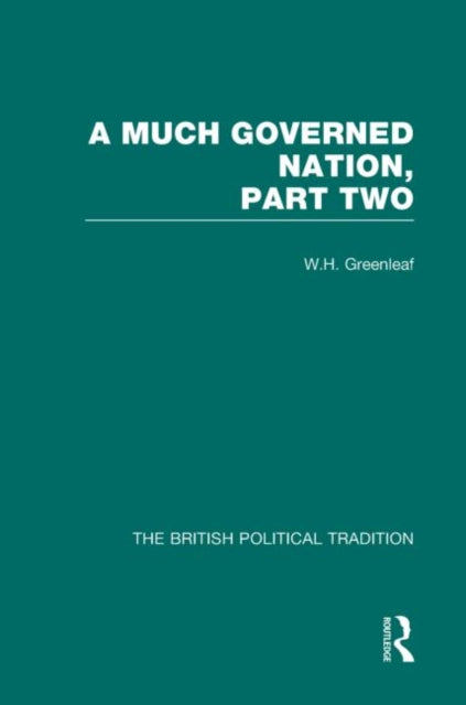 Book cover of: Much Governed Nation Pt 2 Vol3. By: GREENLEAF