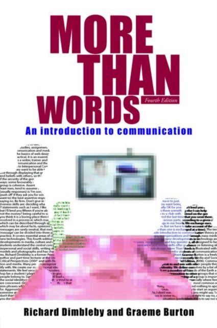 Book cover of: More Than Words. By: Dimbleby, Richard.