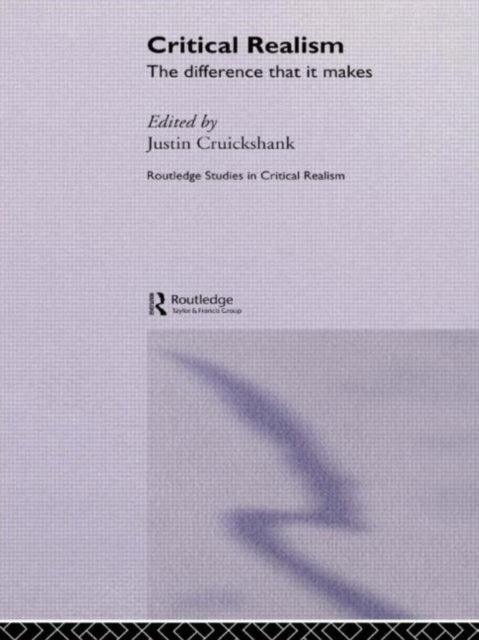 Book cover of: Critical Realism. By: J. Cruickshank