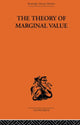 Book cover of: Theory of Marginal Value. By: L. V. Birck