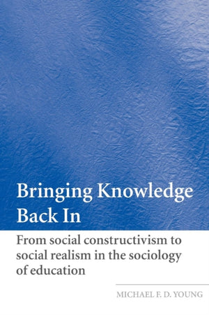 Bringing Knowledge Back In