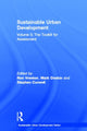 Book cover of: Sustainable Urban Development Volume 3. By: Ron Vreeker
