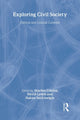 Book cover of: Exploring Civil Society. By: M. Glasius