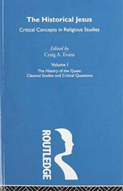 Book cover of: Historical Jesus. By: Craig Evans