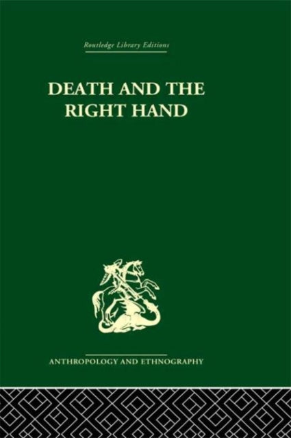 Book cover of: Death and the right hand. By: Robert Hertz