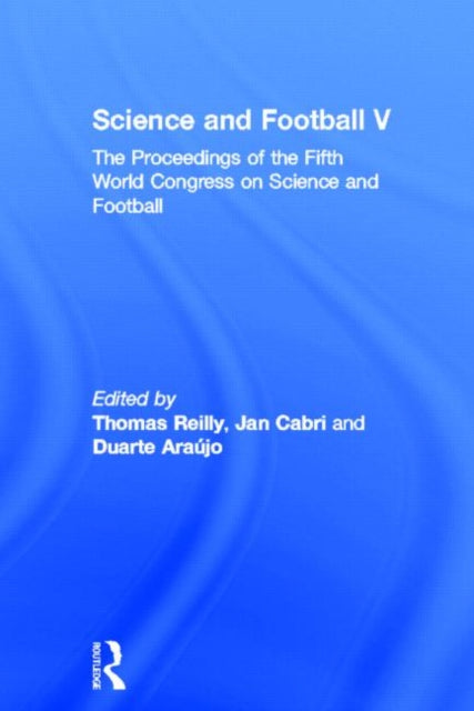 Book cover of: Science and Football V. By: Thomas Reilly