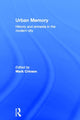 Book cover of: Urban Memory. By: Mark Crinson