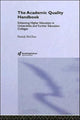 Book cover of: Academic Quality Handbook. By: Patrick McGhee