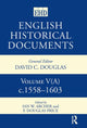 Book cover of: English Historical Documents 1558-1603. By: David Charles Douglas, Douglas F Price
