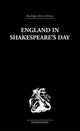 Book cover of: England in Shakespeare's Day. By: G. B. Harrison