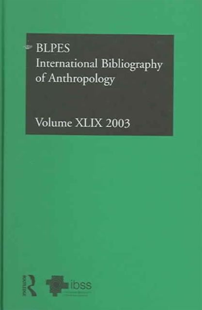IBSS: Anthropology: 2003 Vol.49