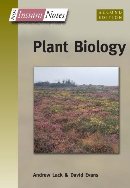 Book cover of: BIOS Instant Notes in Plant Biology. By: David Evans