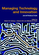 Book cover of: Managing Technology and Innovation