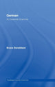 Book cover of: German: An Essential Grammar. By: Bruce Donaldson, B. C. Donaldson