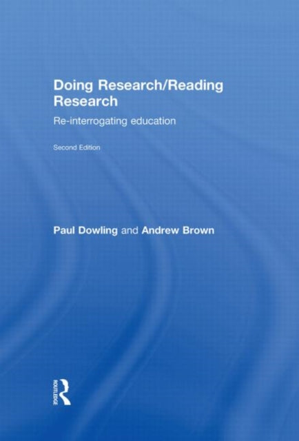 Book cover of: Doing Research/Reading Research. By: Paul Dowling, Brown/Dowling