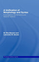 Book cover of: Unification of Morphology and Syntax. By: Manzini/Savoia