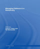 Book cover of: Managing Defence in a Democracy. By: Mcconville/Clea