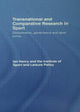 Book cover of: Transnational and Comparative Research in Sport. By: Ian P. Henry