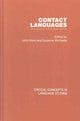 Book cover of: Contact Languages. By: John Holm